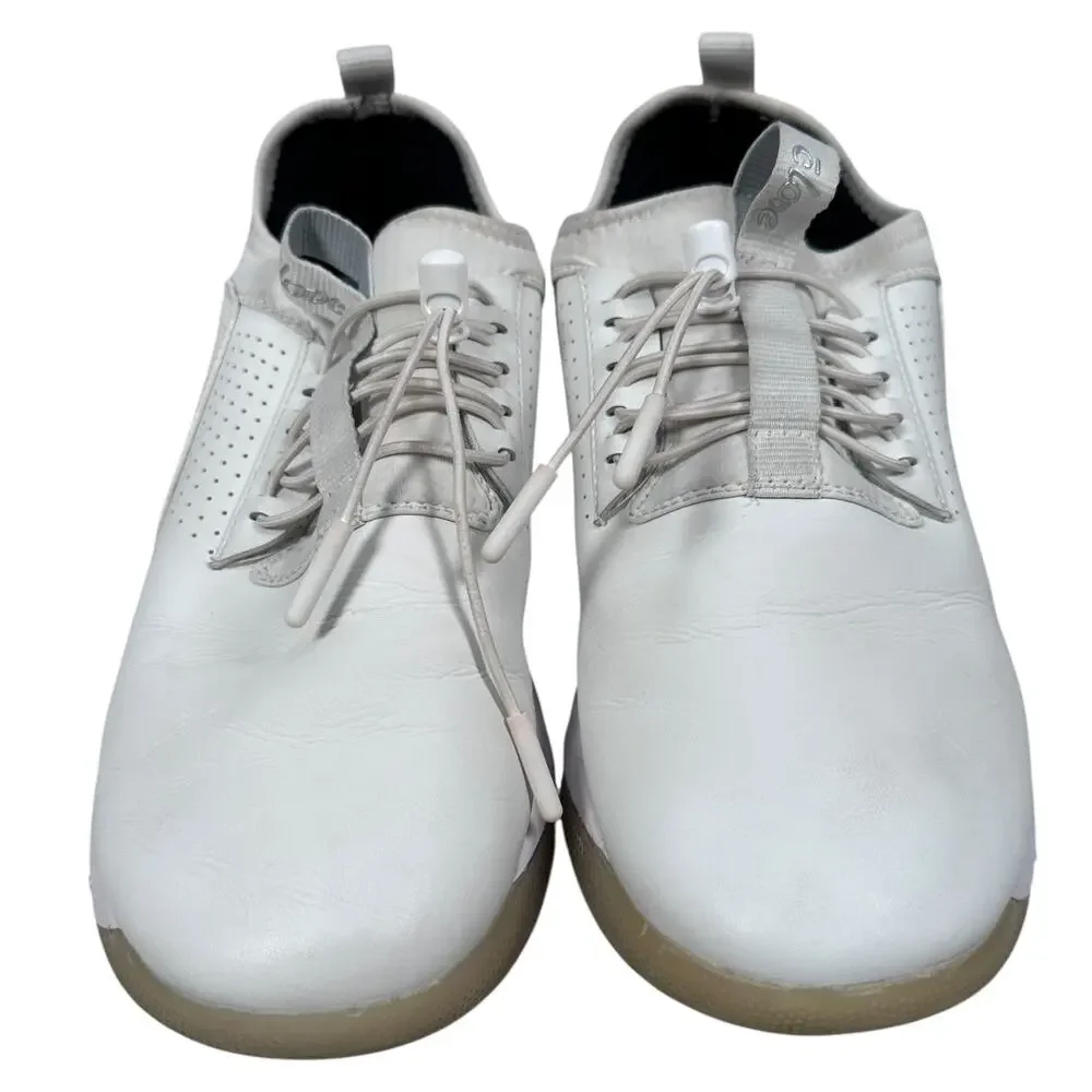 Clove Classic Nursing Shoes Mens 8.5 Womens 10 White Lace Medical Sneakers CL019